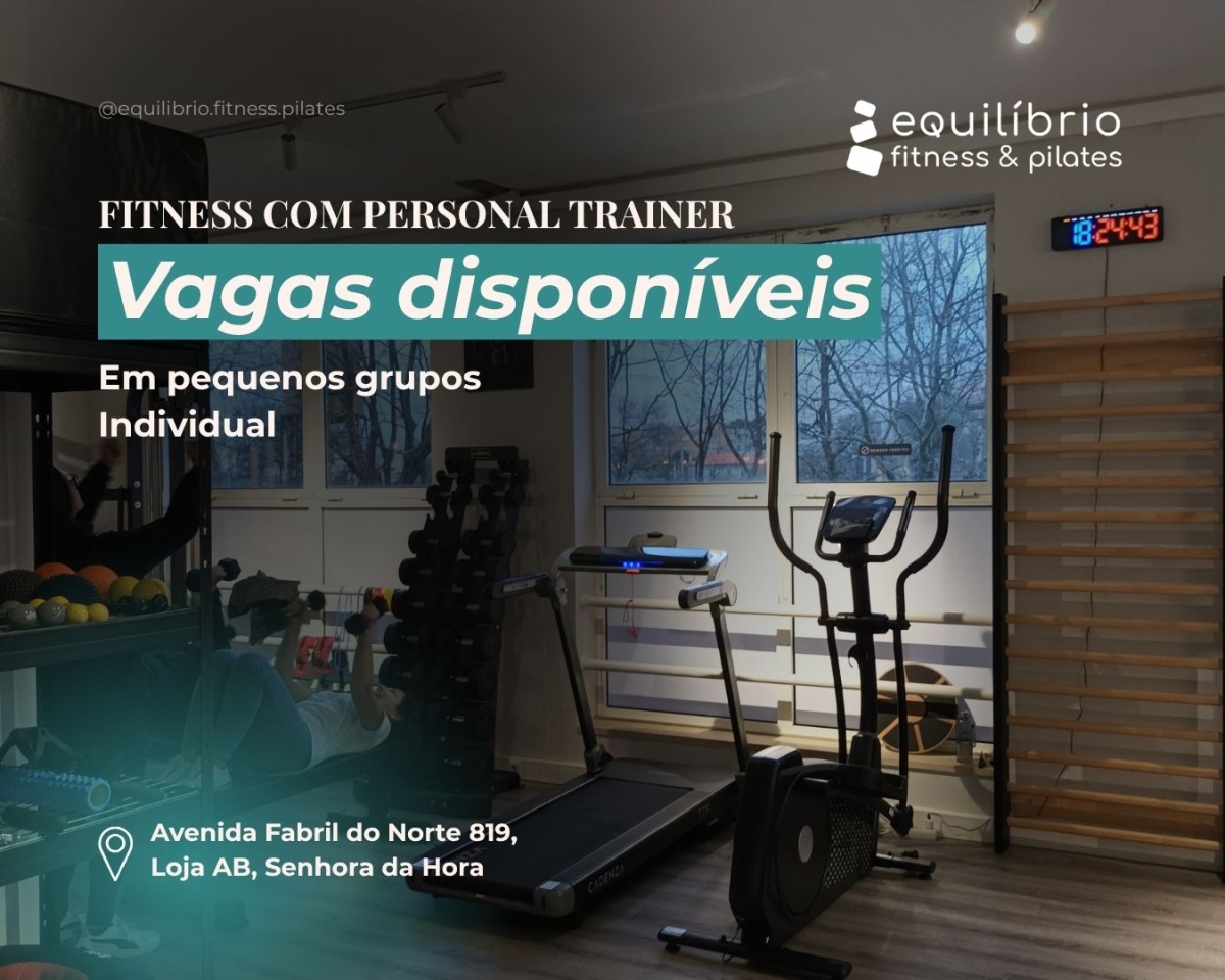 Personal Trainer em Matosinhos | Treino Personalizado no Estúdio Equilíbrio
